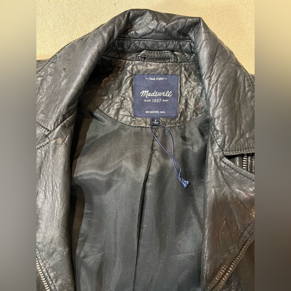 Madewell Leather Jacket - Picture 4 of 8